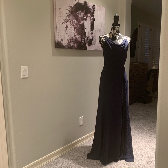 Wayf floor length formal gown.  NWT - Picture 4 of 7